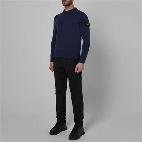 Stone Island Mens Wool Jumper Jumpers Flannels