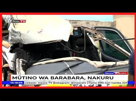 And G Kua Ang K Gurara M Tino In Wa Barabara Nakuru Youtube