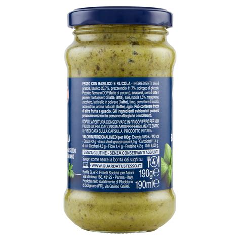 Pesto Con Basilico E Rucola 190g Barilla DAmbros Ipermercato