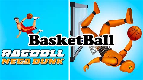 Ragdoll Mega Dunk Basket Ball Game Play 2024 YouTube