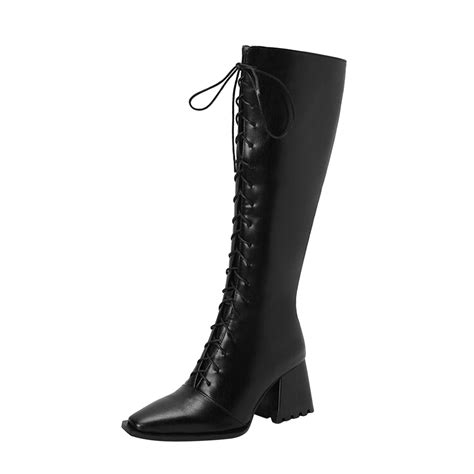 Dmqupv Size 12 Womens Boots Narrow Foot Wide Calf Ladies Fashion