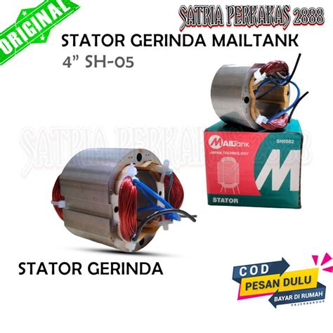 New Stator Gerinda Mailtank Sh Gulungan Tembaga Rumah Angker Armatur