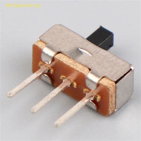 Airspecial 10pcs Toggle Switch Ss12d00 Interruptor On Off Slide Switch 3pin 1p2t 2 Position My