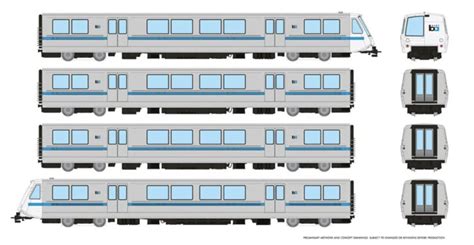 Bay Area Rapid Transit Legacy Fleet Announced By Rapido Trains