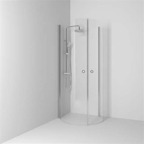 Svedbergs Bathrooms Skoga Corner Shower Round Corner Shower