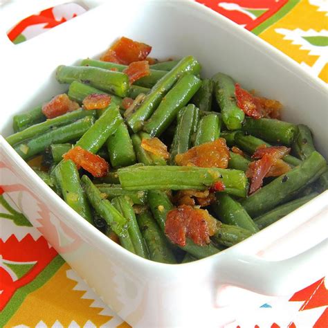 Brown Sugar N Bacon Green Beans Recipe