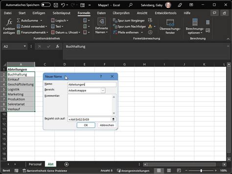 Dropdown Liste In Excel Erstellen