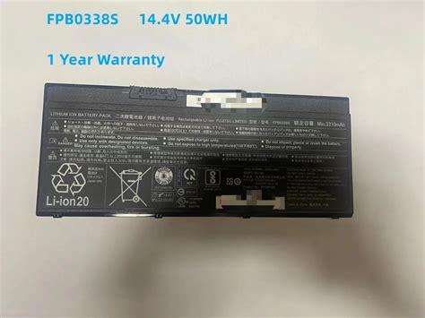 Battery Fujitsu Lifebook Laptop Batteries V Mah Wh