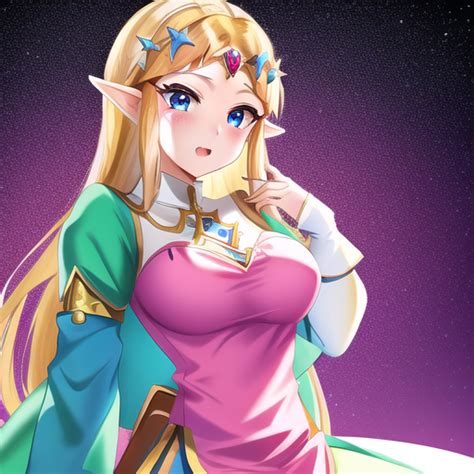 [ai Art] Princess Zelda Looking Flustered By Cyderfaase On Deviantart