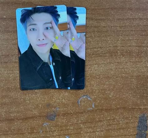 Carte Photo Officielle Rm Bts Weverse Album Beurre Kpop Authentique Eur