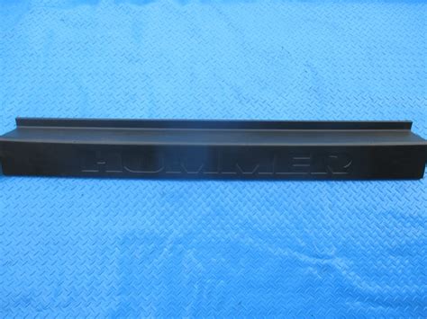 Origianal Hummer H2 rear bumper cover trim #4488 - OEM parts