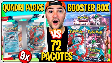 R Em Booster Box Vs Quadri Pack De Fenda Paradoxal Montalv O