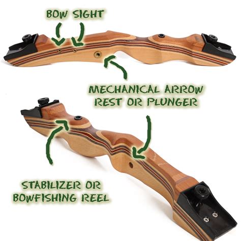 Archery Takedown Recurve Bow Hunting Bow Set Etsy