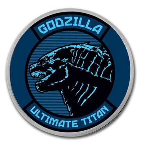 Godzilla Vs Kong Ultimate Titan 1 Oz 999 Silver Colorized In Tep
