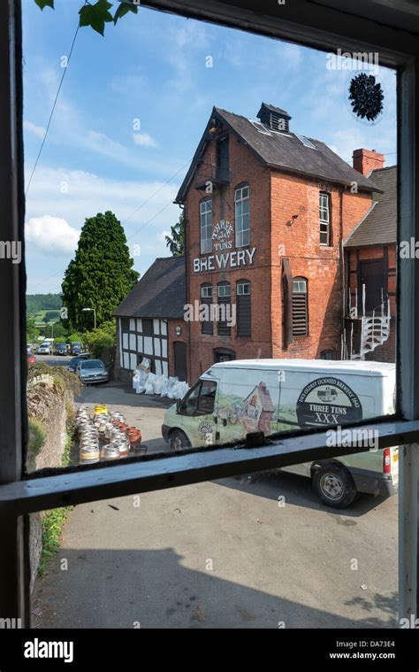 The Three Tuns Brewery Viewed From The Three Tuns Inn Bishop S Castle