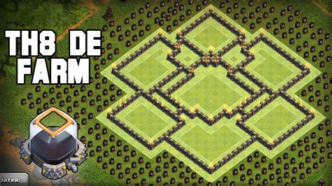 Clash Of Clans Th8 De Farming Base Best Coc Town Hall 8 Defense