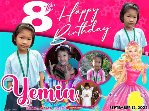 The Post Yemia 8th Birthday Barbie Theme Tarp Appeared First On JTarp