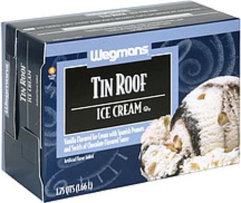 Wegmans Tin Roof Ice Cream 1 75 Qt Nutrition Information Innit