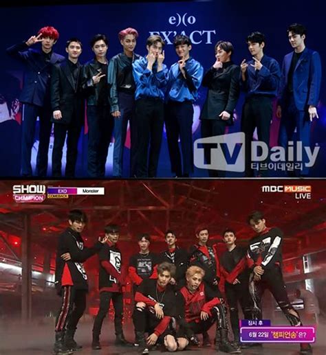 Exo以《monster》奪得mbc《show Champion》一位！累積四冠王 Ksd 韓星網 Kpop