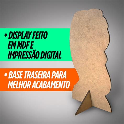 Kit Prata Painel display Respeita o Moço Bigode Grosso Elo7