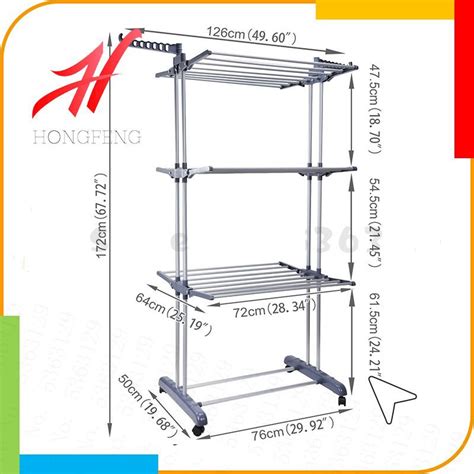 Tendedero Tendal Plegable De Ropa Niveles Multifuncional Sodimac Per