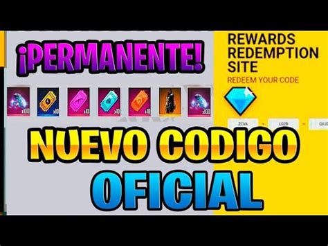 NUEVO CODIGO PARA FREE FIRE 6 DE JULIO 2023 Nuevos Codigos De Free