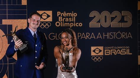 Pr Mio Brasil Ol Mpico Rebeca Andrade E Marcus D Almeida S O Eleitos