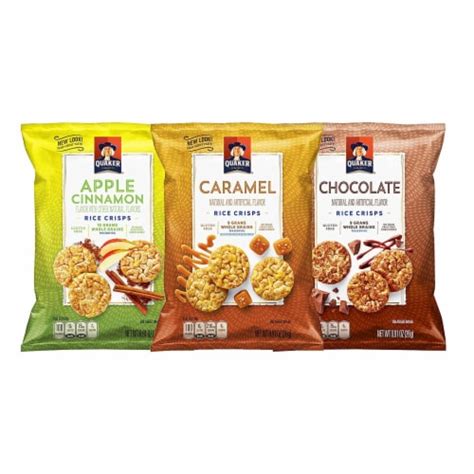 Quaker Rice Crisps Variety Pack 30 Ct 091 Oz Harris Teeter