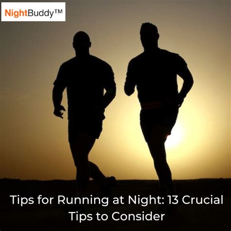 Tips for Running at Night: 13 Crucial Tips to Consider – NightBuddy.co