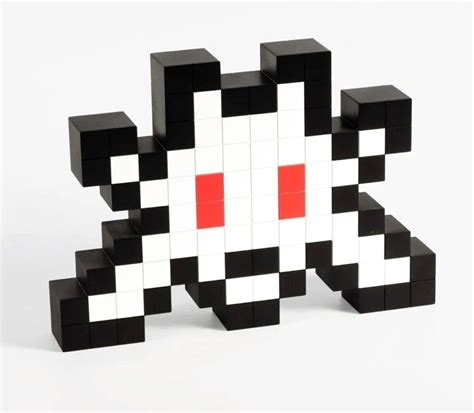 At Auction Invader 3d Little Big Space 2022 Sculpture Mint Se