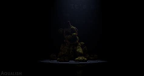 Withered Golden Freddy By Aqualish007 On Deviantart