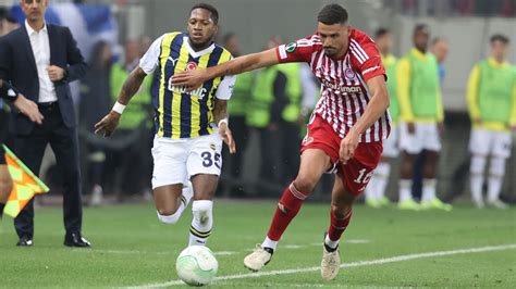 Fenerbah E Olympiakos R Van Ma Hangi Kanalda Ne Zaman Saat Ka Ta