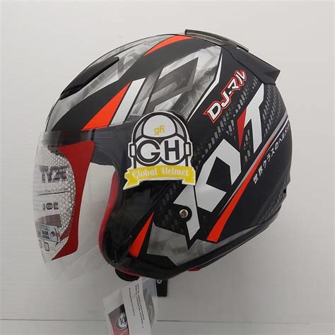 Jual Helm Half Face Kyt Dj Maru Kyt Djmaru Motif Gunmate Doff