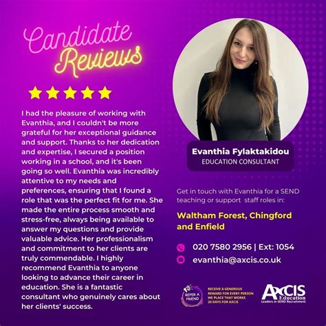 #axcis #testimonial #review #5starreview #recruitmentlife #jobs #hiring