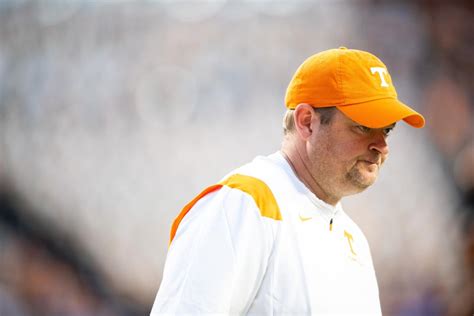 Tennessee Football Coach Josh Heupel On Mike Leach He Saw Something