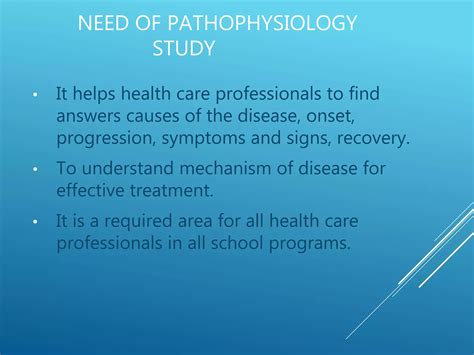 Introduction To Pathophysiology Ppt