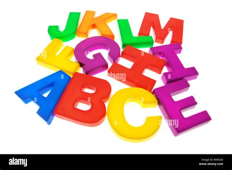 Colorful Plastic Alphabets Hi Res Stock Photography And Images Alamy