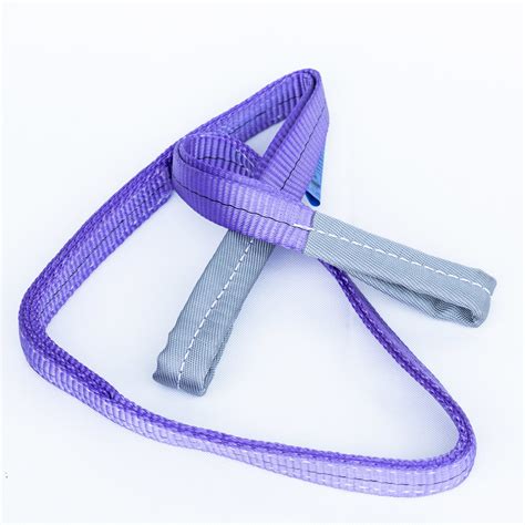 1 Ton Flat Webbing Sling Lifting Sling China Factory China Webbing