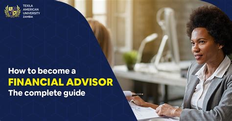 How To Become A Financial Advisor The Complete Guide Tau