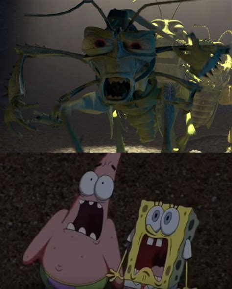 Spongebob And Patrick Scared Of Thumper By Sstanford2 On Deviantart