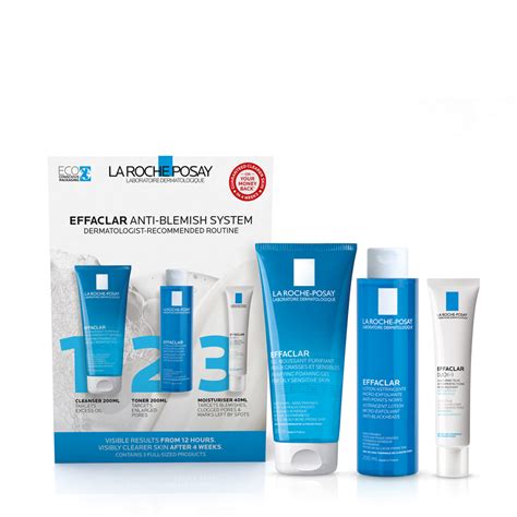 Effaclar 3 Step Kit Routine For Oily Skin La Roche Posay