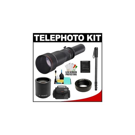 Vivitar Series 1 650 1300mm F8 16 Telephoto Zoom Lens And 2x