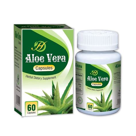 Aloe Vera Capsules 60 Pack