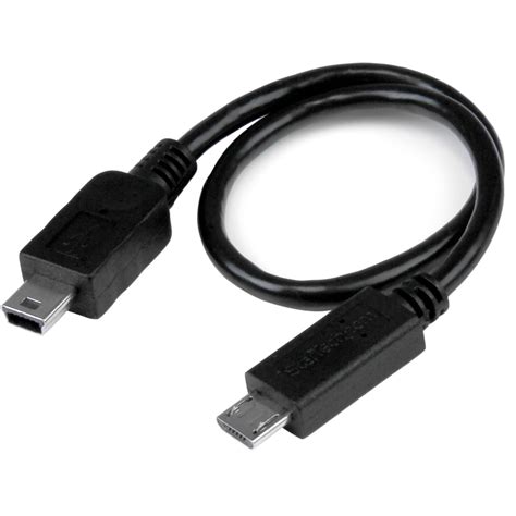 Umusbotg8in Male Micro Usb B To Male Mini Usb B Cable Usb 2 0 200mm Rs