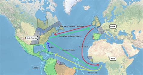 Columbian Exchange Map : Scribble Maps