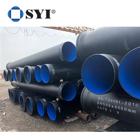 Syi Large Diameter C C C K Iso En Ductile Iron Pipes For