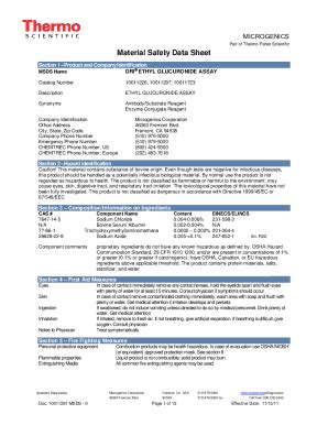 Fillable Online Assets Thermofisher Comtfs Assetscddsafety Data Sheet