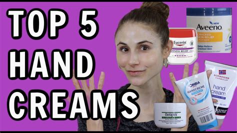 Dermatologists Top 5 Hand Creams Dr Dray Youtube