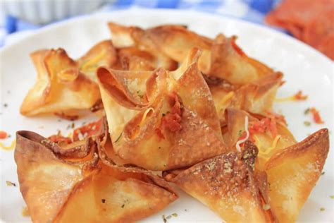 Air Fryer Pizza Wontons Foodnservice