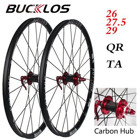 BUCKLOS Juego De Ruedas De Bicicleta De Monta A 26 27 5 29 Cubo